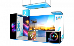 support de communication Lightbox.MG