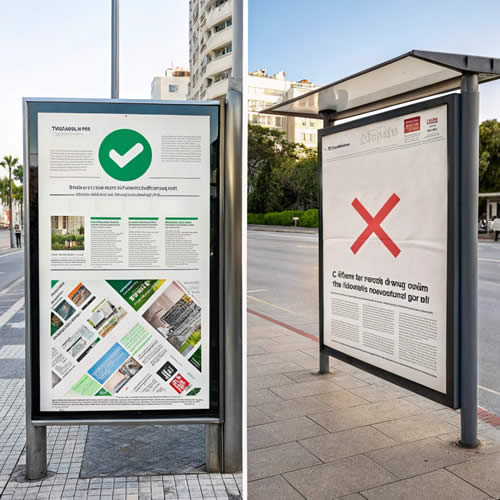 erreur affiche publicitaire